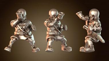 3D модель Музыкант IBERIAN RIDERS (STL)