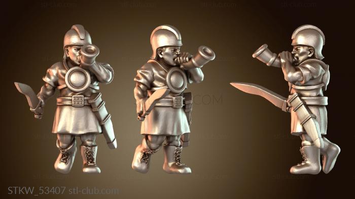 Military Иберийский скутарий-музыкант