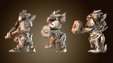 3D модель Ледяные кобольды из «Кобольд Миньон» (STL)