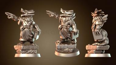 3D модель Лидер кобольдов Ледяных Кобольдов (STL)