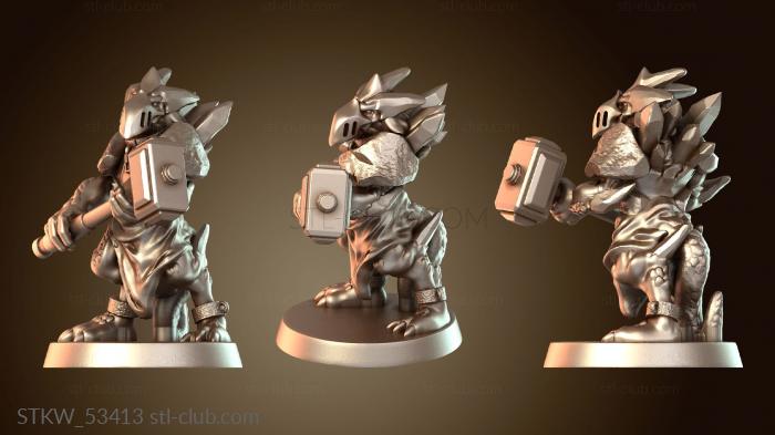 Military Ледяные кобольды Кобольд Миньон