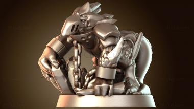 3D модель Ледяные кобольды, кобольды, миньоны, ледяные (STL)