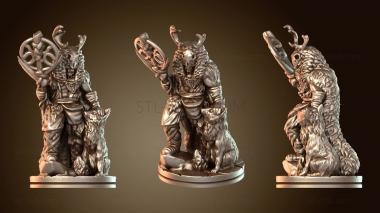 3D модель Шаман-мистик Ледяного Племени (STL)