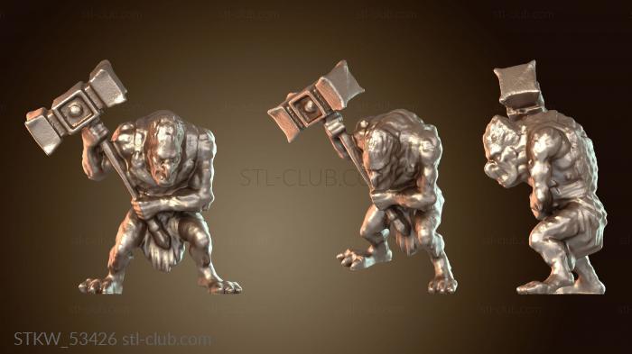 Military Ледяной Тролль Берсерк Дикарь