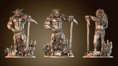 3D модель Ледяной Тролль Крол Рука (STL)