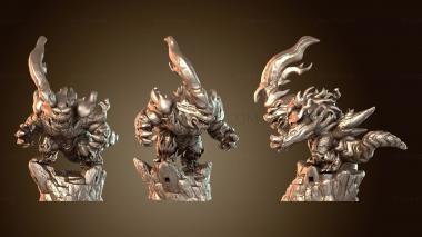 3D модель Ифрит из Fantasy XVI (STL)