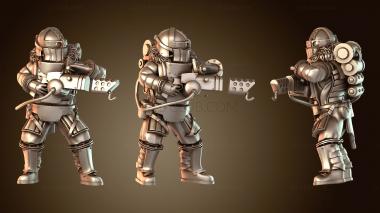 3D модель Мрачный солдат Игниса (STL)