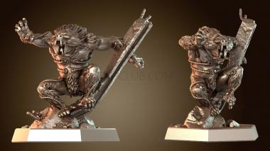 3D модель Икифар Кибер Мандрил (STL)