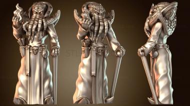 3D модель Иллитид СФ (STL)