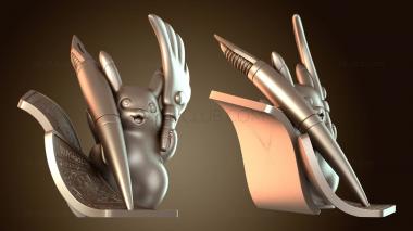 3D модель Иллюстратор Пикачу (STL)
