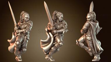 3D модель Имани Пеший храбрый (STL)