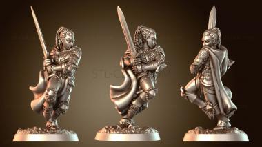 3D модель Имани Пеший бронированный (STL)