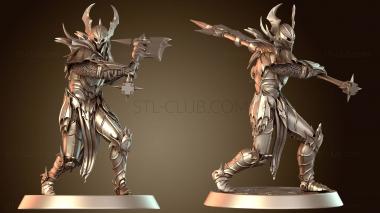 3D модель Замах алебардой Имморталиса (STL)