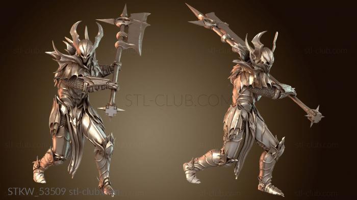 Military Имморталис Алебарда Взмах Кровавого Рыцаря Берсерк