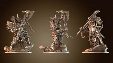 3D модель Бессмертный атакующий топор мучителя (STL)