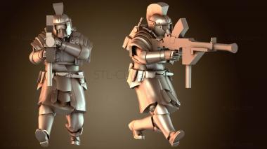 3D модель Стрелок машин Имперской Гвардии (STL)