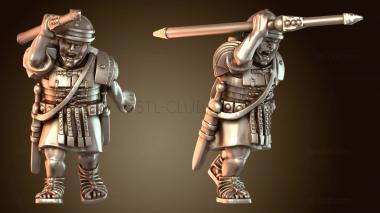 3D модель ИМПЕРСКИЙ ЛЕГИОНЕР ПИЛУМ дисциплинированный (STL)