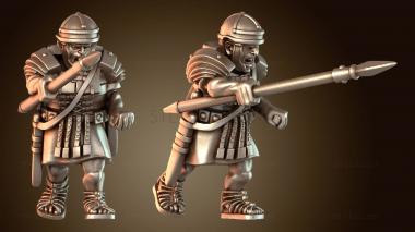 3D модель КОПЬЕ ИМПЕРСКОГО ЛЕГИОНЕРА рассчитано (STL)