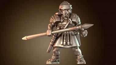 3D модель ИМПЕРСКИЙ ЛЕГИОНЕР КОПЬЕ отважный (STL)