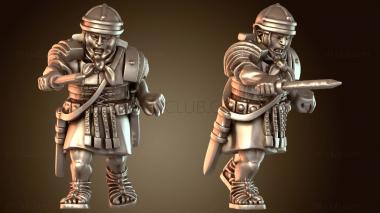 3D модель Дуэлянт ИМПЕРСКОГО ЛЕГИОНЕРА С МЕЧОМ (STL)