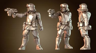 3D модель Имперский офицерский флот (STL)