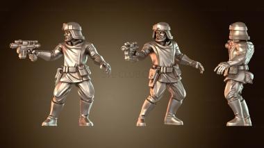 3D модель Имперский офицер флота закалён (STL)