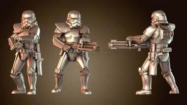 3D модель Тяжелый роторный штурмовик имперского отряда (STL)