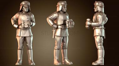 3D модель Имперский зимний командирский экшн (STL)