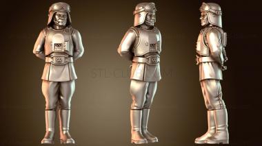 3D модель Имперский зимний командирский повседневный костюм (STL)