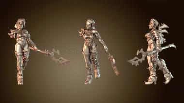 3D модель Империтум Лилит назад (STL)