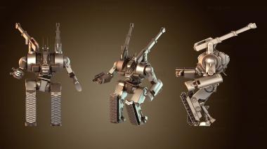 3D модель Промышленные мехи Диомедемм (STL)