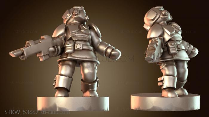 Military Расстрел пехоты