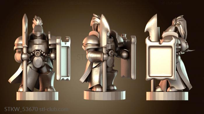 Military Пехотный бит-брат Эпическое копье хранителя