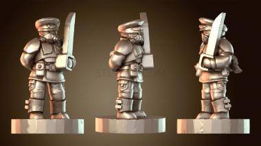 3D модель Командир пехотной роты (STL)