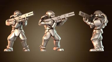 3D модель Пехота зачислена (STL)