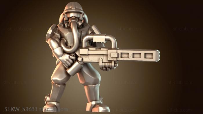 Military Пехотная гвардия полна решимости