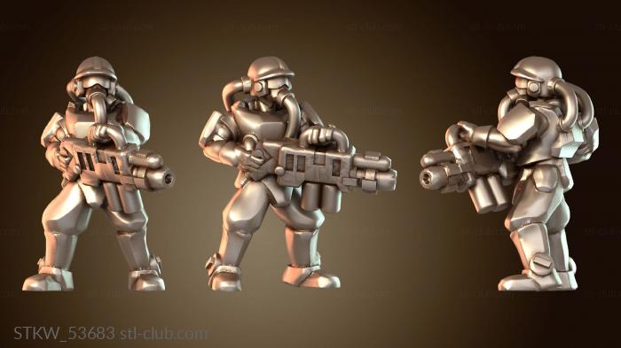 Military Пехотинцы, зачисленные в плазму