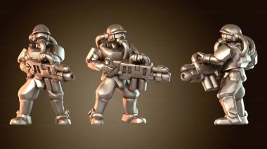 3D модель Пехотинцы, зачисленные в плазму (STL)