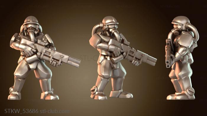 Military Пехота зачислена доблестная