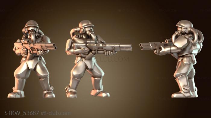 Military Пехота зачислена бдительной