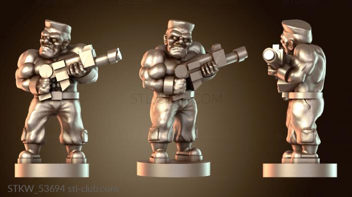 Пехотный GRUNT вооружен