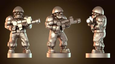 3D модель Пехотный GRUNT устойчивый (STL)