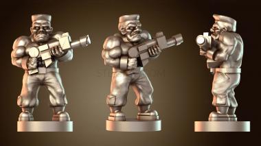 3D модель Пехотный GRUNT дисциплинирован (STL)