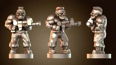 3D модель Пехота GRUNT уверена (STL)