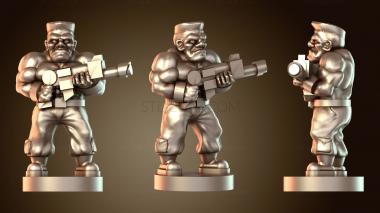 3D модель Пехота ХРУНТ бесстрашная (STL)