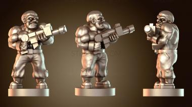3D модель Пехота ГРЮНТ суровый (STL)