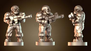 3D модель Пехотный GRUNT только что (STL)