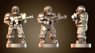 3D модель Пехота GRUNT лояльна (STL)