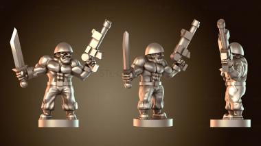3D модель Пехота GRUNT доблестный (STL)