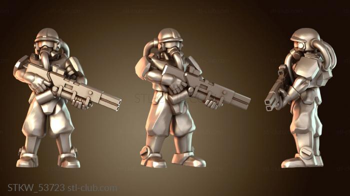 Military Отдыхающая пехота расслаблена